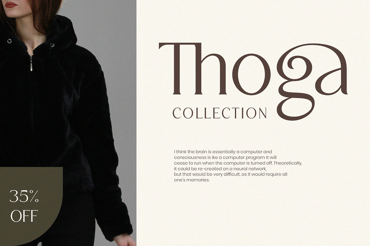 Rogatte || elegant ligature serif, a Serif Font by ToniStudio (Photo 5 of 16)