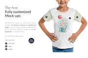 Girl T-shirt 3xMock-ups, a Print Template by Mocca Mockups Store (Thumbnail 2 of 5)