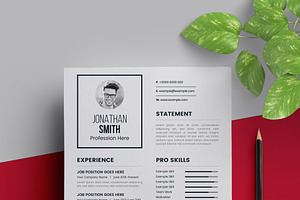 Minimal CV/Resume Template