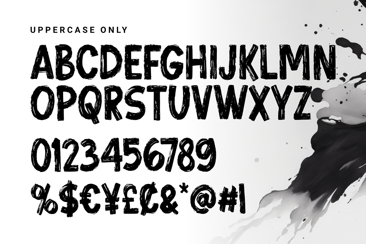 Sumber Brush, a Handwritten Font by Dumadistyle (Photo 2 of 9)