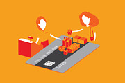 Credit Card Illustration Pack, a Graphic by Wilsonkjc (Thumbnail 4 of 5)