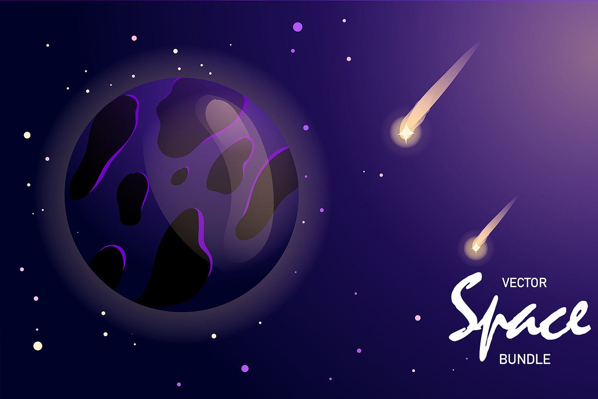 Vector Space Bundle, a Decorative Illustration by badrusblue (Photo 5 of 8)