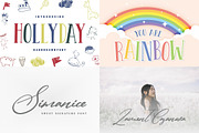The Handwritten Bundle Fonts, a Script Font by Good Java Studio (Thumbnail 19 of 19)