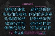 Alpha Spike Typeface, a Serif Font by alit design (Thumbnail 15 of 17)