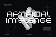 Necosmic - Futuristic Font, a Sans Serif Font by limitype (Thumbnail 4 of 11)