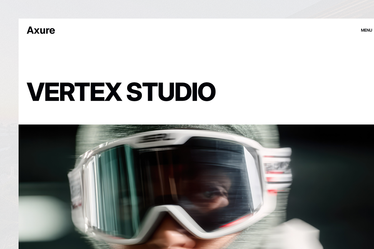 Axure - Portfolio HTML Template, a HTML Template by TNCFlow (Photo 2 of 5)