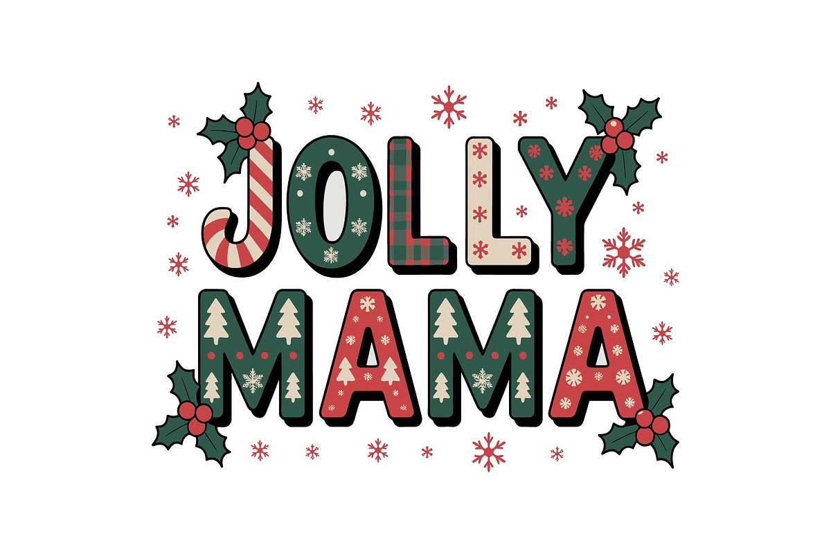 BELIEVE Holiday Quote Art SVG, an Object Graphic by yasushie (Photo 14 of 16)