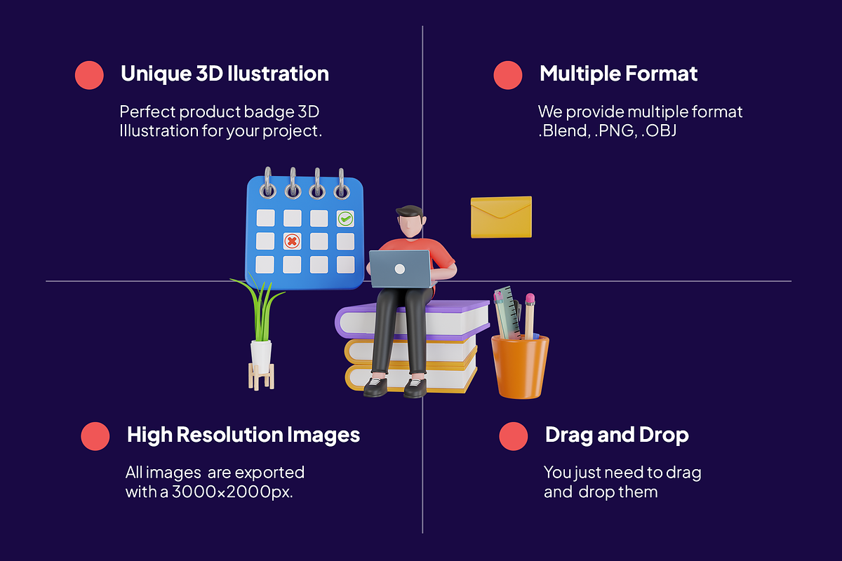 3D Illustration of Email Management, a 3D by novia99design (Photo 2 of 6)