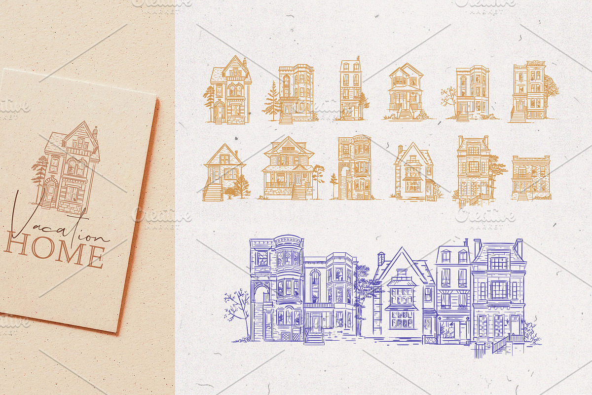 Vintage buildings, an Illustration by Anna (Photo 4 of 6)