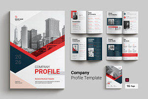 Company Profile Template, a Brochure Template by Cleffon_Graphic_Studio