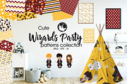 WIZARDS PARTY Pattern collection, a Pattern Graphic by PrettyPatterns (Thumbnail 1 of 5)
