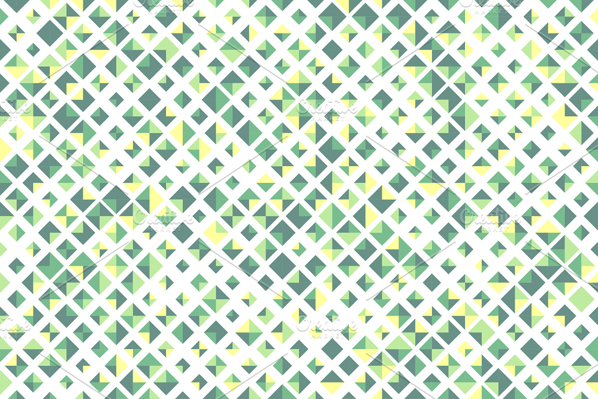 Seamless pattern with rhombuses, a Decorative Illustration by VectorShop (Photo 8 of 10)