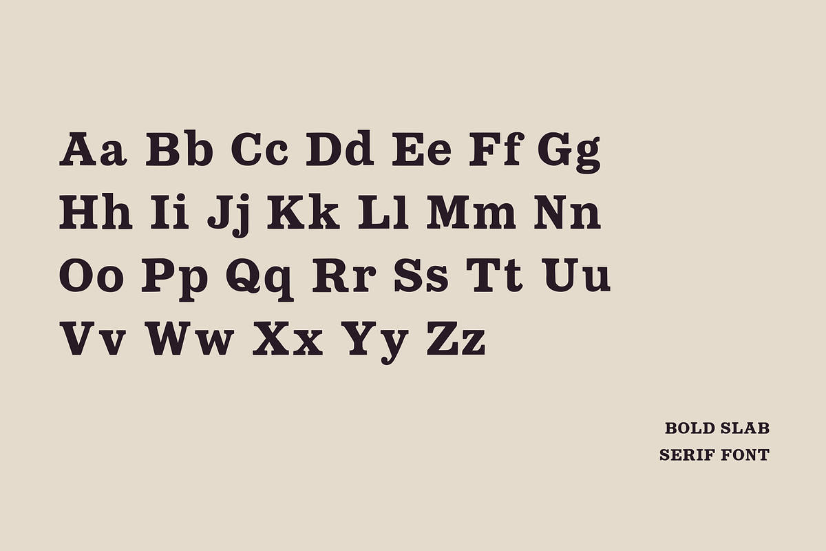 Ironeframe Bold Slab Series, a Serif Font by RT Studio (Photo 11 of 12)