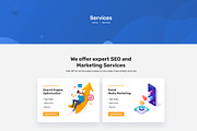 Creative Agency & Portfolio Template, a WordPress Template by HasnainDEV (Thumbnail 3 of 7)