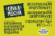 UNKA MOCHA - Chunky Font, a Handwritten Font by ErgibiStudio (Thumbnail 8 of 9)