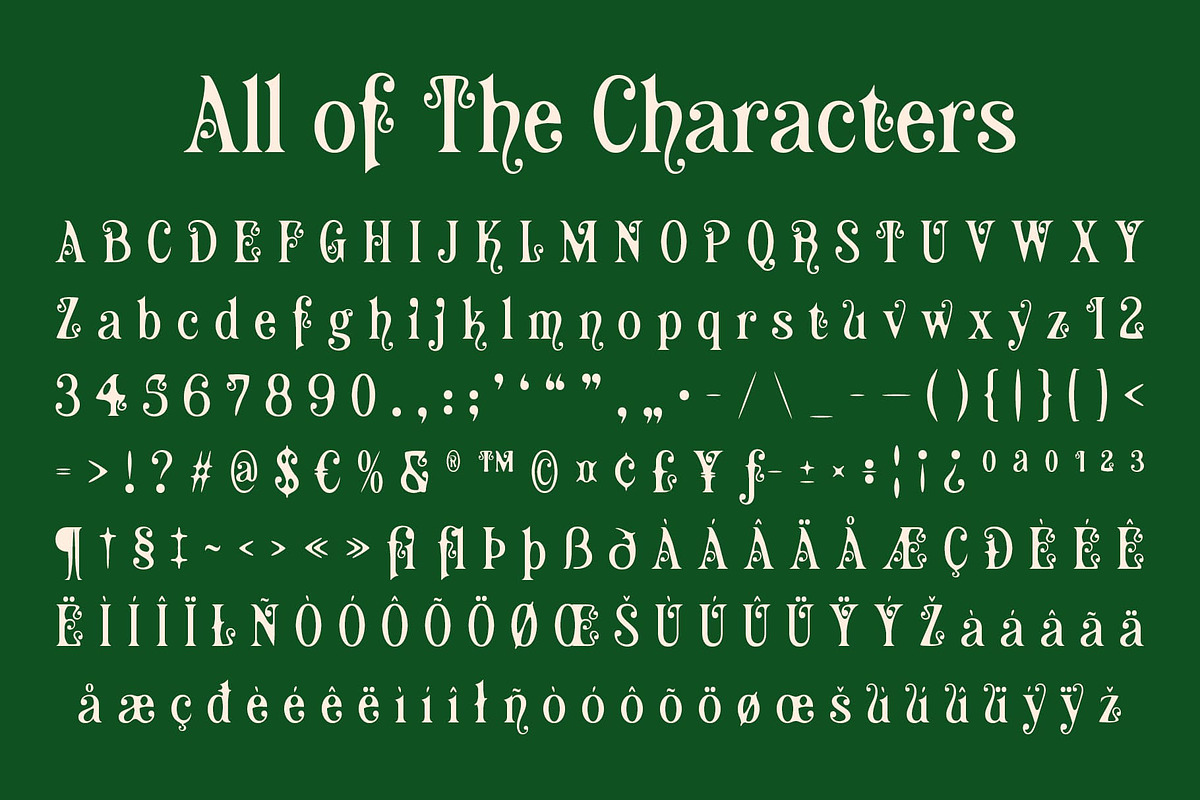 CS Aquary Drawn, a Serif Font by Craft Supply Co. (Photo 8 of 8)