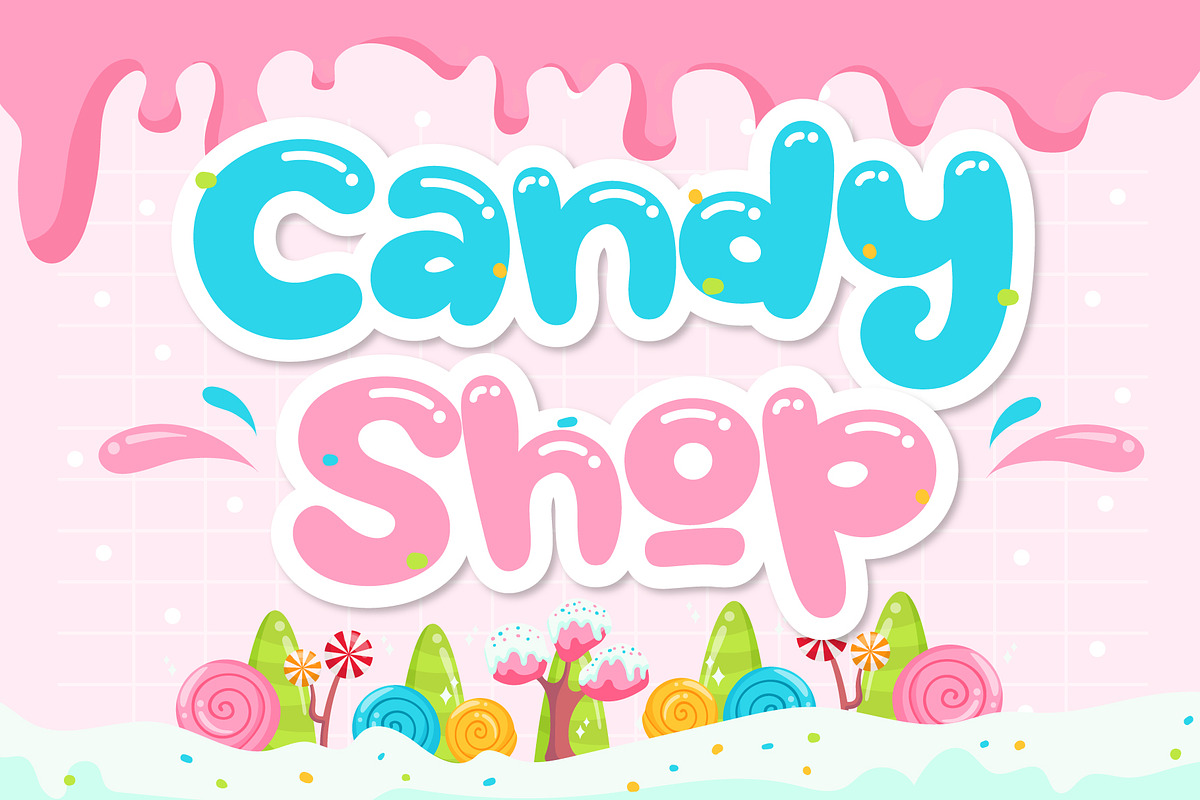Love Cake Font, a Handwritten Font by KengGraphic (Photo 3 of 9)