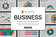 Business PowerPoint Infographics, a Presentation Template by SlideOne (Thumbnail 2 of 17)