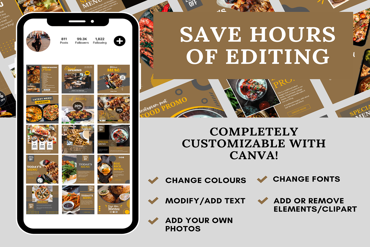 Animated Food Restaurant Template, a Social Media Template by LushBury (Photo 6 of 8)