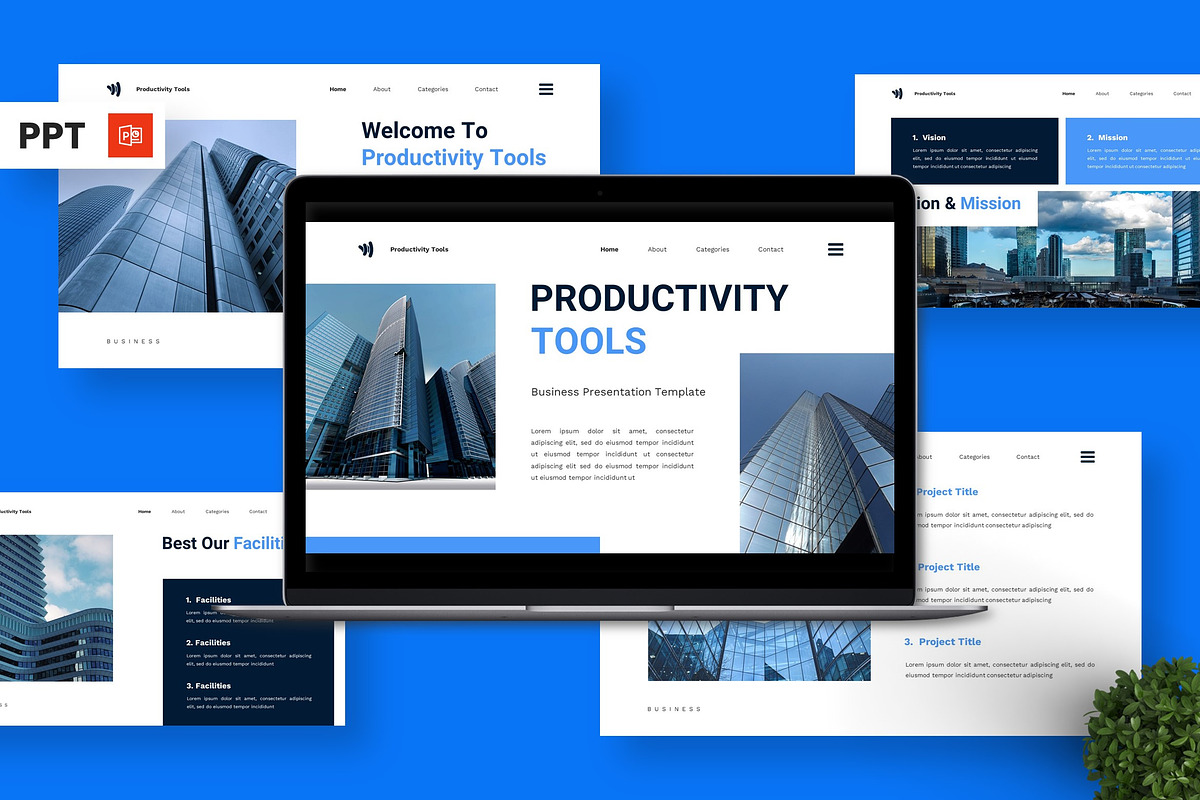 Productivity Tools - Business PPT