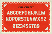 Gastermos – Mexican Tuscan Serif, a Serif Font by Drizy (Thumbnail 3 of 10)