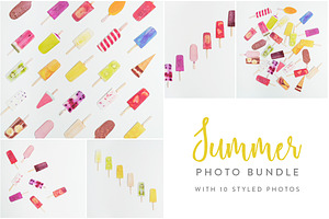 Summer Photo Bundle - Ice Lollies