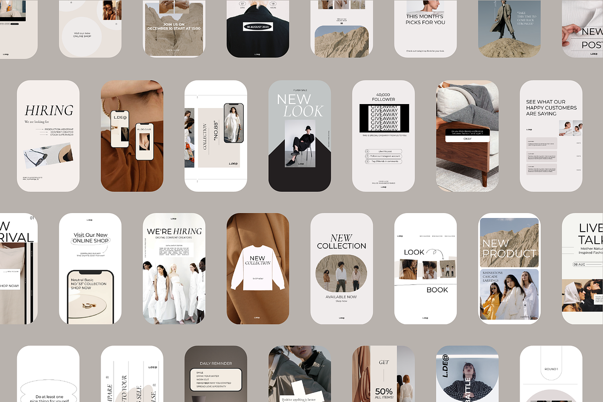 Online Store Engagement Kit CANVA PS, a Social Media Template by Kimo Studio (Photo 8 of 13)