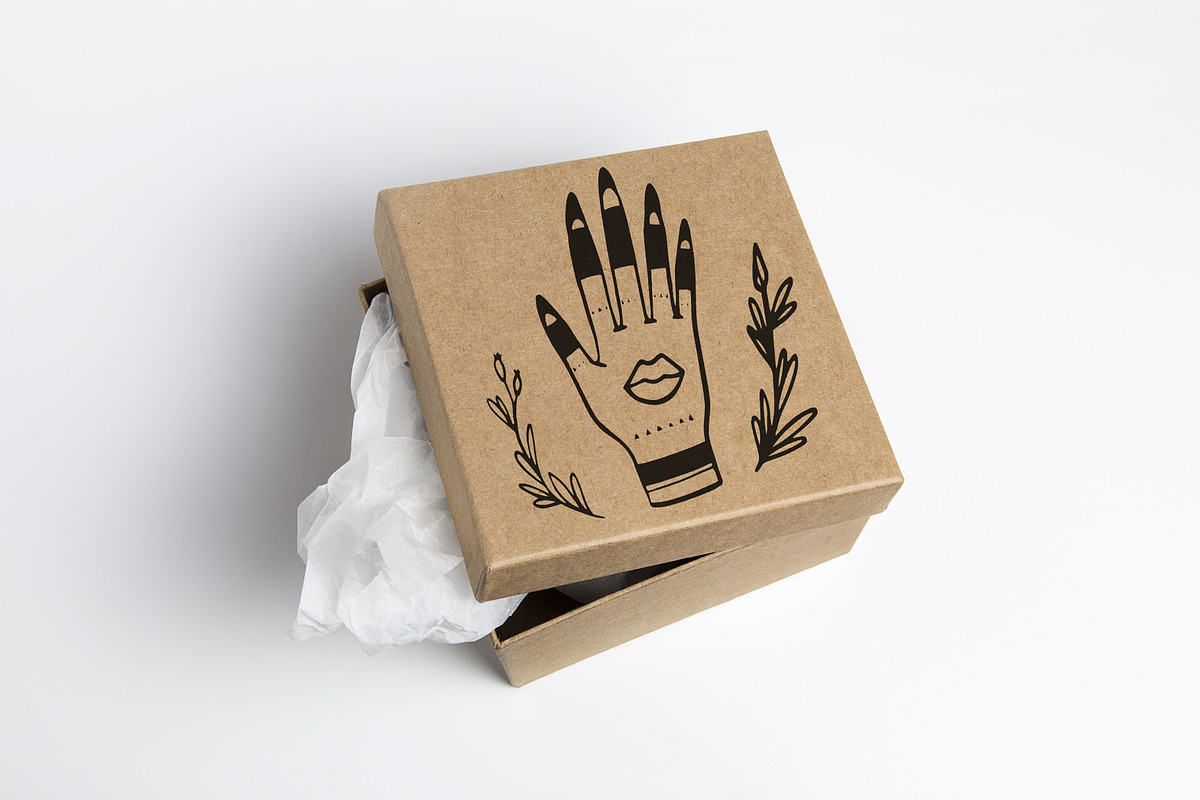 Doodle Witch - Magic Set & Patterns, an Outline Icon by Sopelkin (Photo 6 of 10)