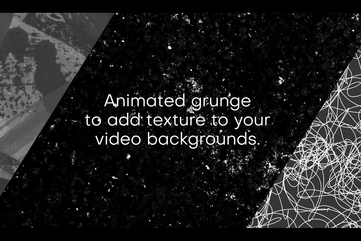 Mono Grunge – Animated Texture Pack, a Texture Graphic by Enchanted Studios (Photo 2 of 5)