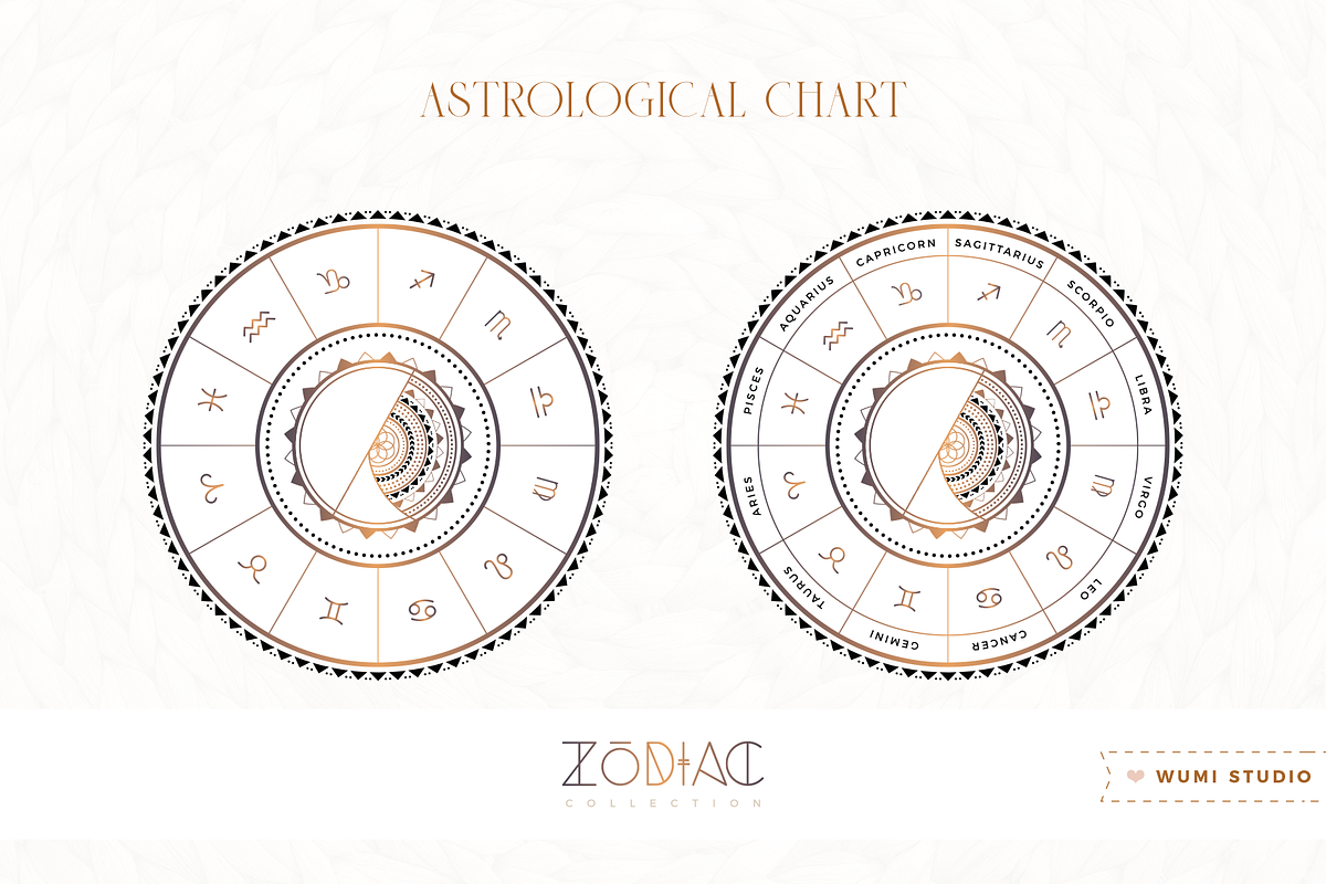 Zodiac Collection, a Decorative Illustration by Wumi Studio (Photo 11 of 15)