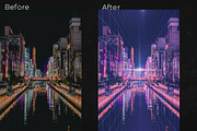 Cyberpunk Photo Effects & Overlays, a Preset Add-On by PhotoSpirit (Thumbnail 5 of 12)