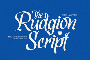 Rudgion - Elegant Bold Script