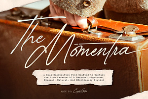 Momentra - Real Handwritten