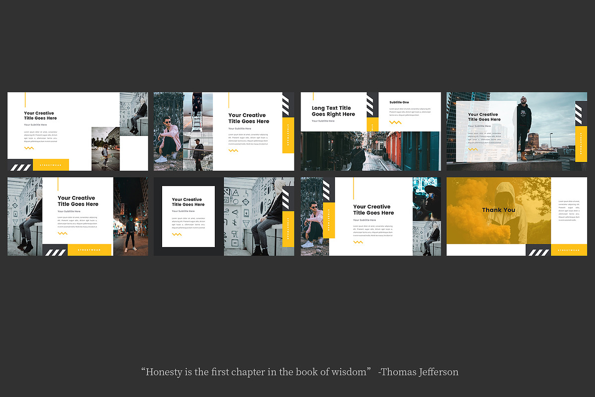 Streetstyle Streetwear Keynote, a Presentation Template by desvibes (Photo 4 of 4)
