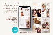 Fashion Polls Story Templates Canva, a Social Media Template by ilonitta (Thumbnail 2 of 8)