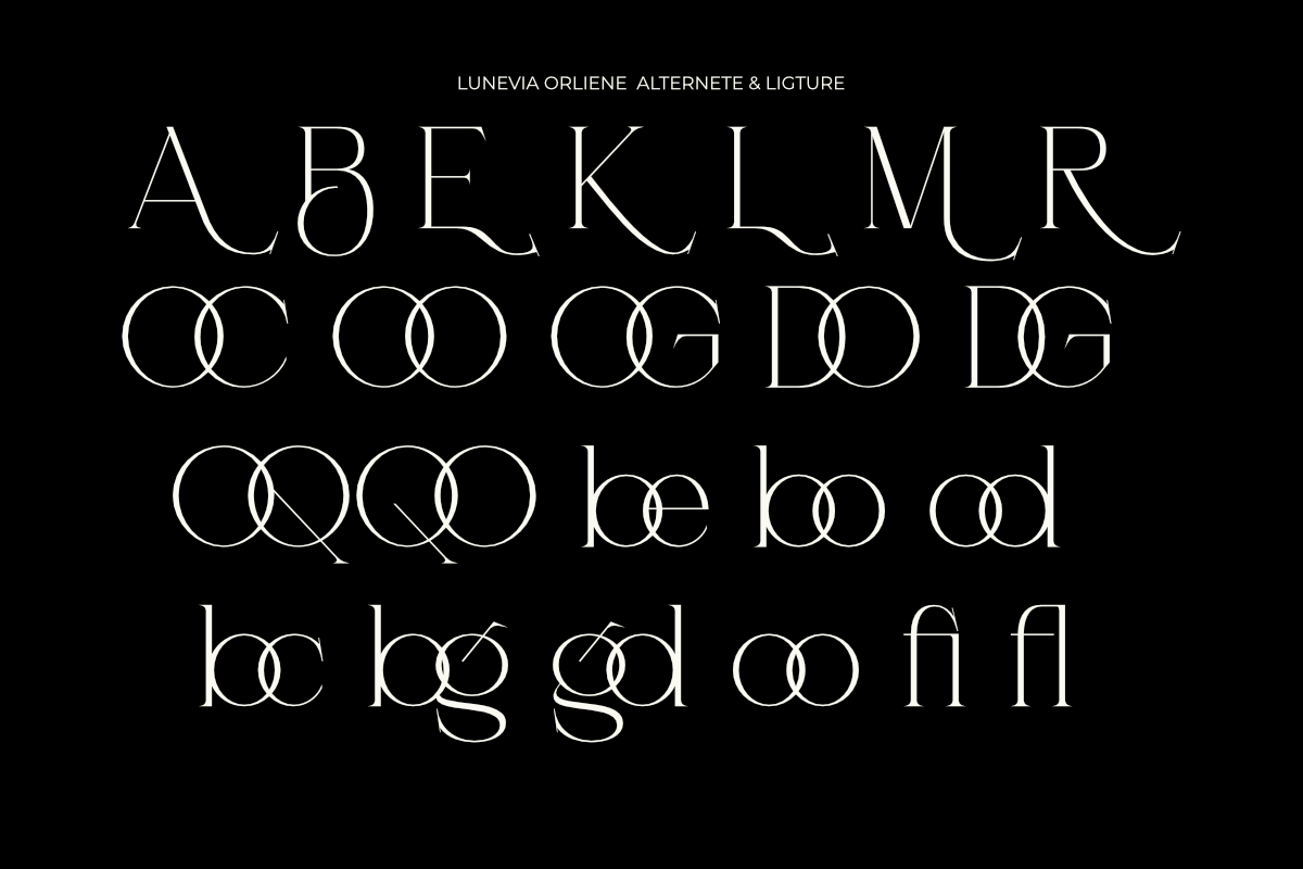 Lunévia Orliene Modern Serif, a Serif Font by Muksal Creative (Photo 6 of 10)
