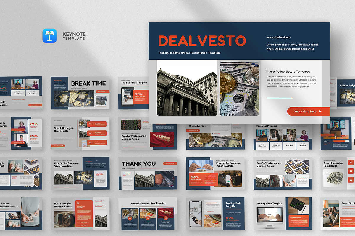 Forex Trading & Investment Keynote, a Presentation Template by fluffstudio (Photo 1 of 4)