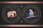 Delcy Vintage, a Serif Font by Craft Supply Co. (Thumbnail 6 of 8)
