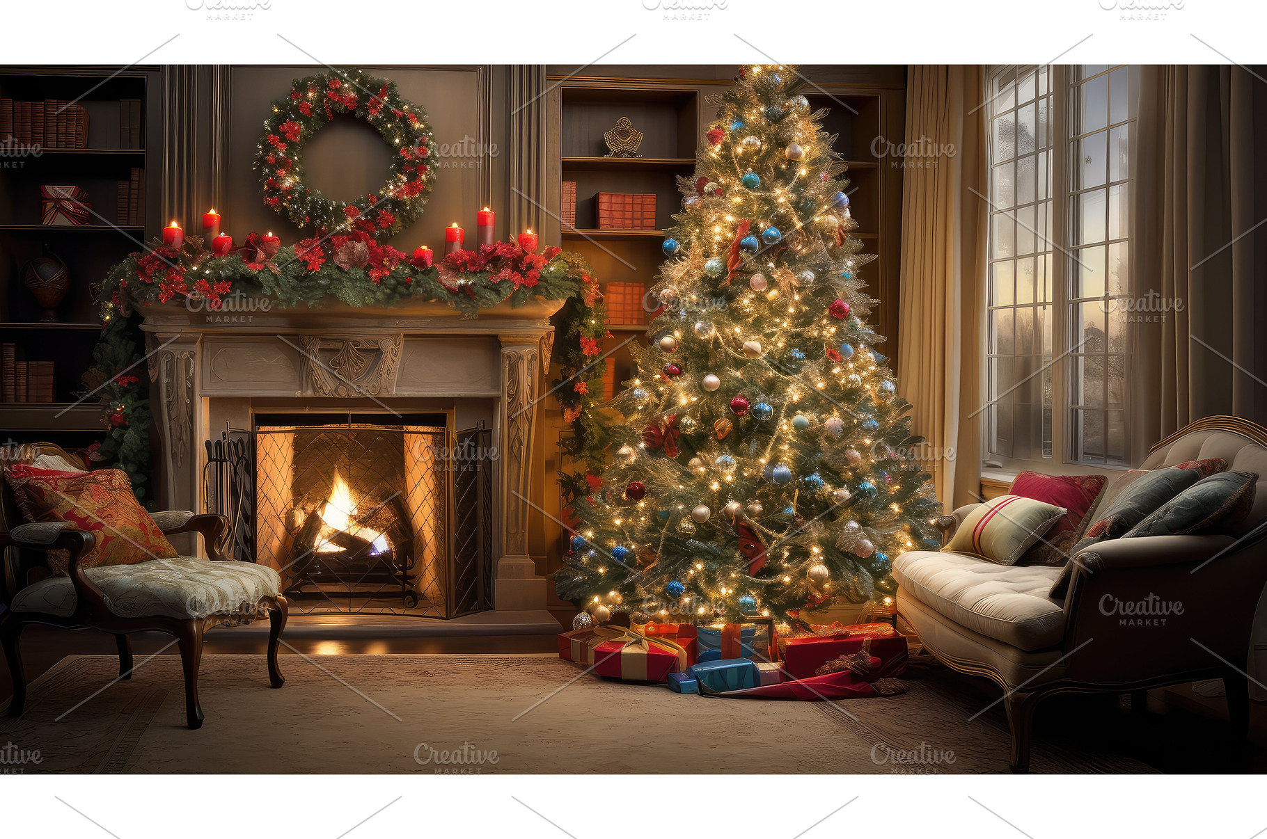 sculpture holiday art ai generated, an Arts & Entertainment Photo by pikepicture