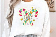Glitter Christmas Candy Cane PNG, an Illustration by Craft Nest (Thumbnail 5 of 6)