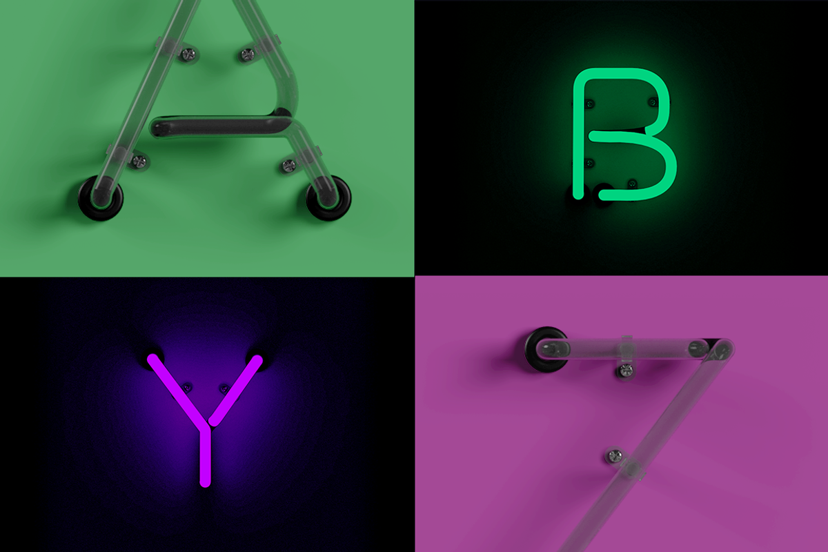 Neon Type preview 5