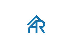 Modern AR Letter Logo Design, a Branding & Logo Template by Vectorium Studio