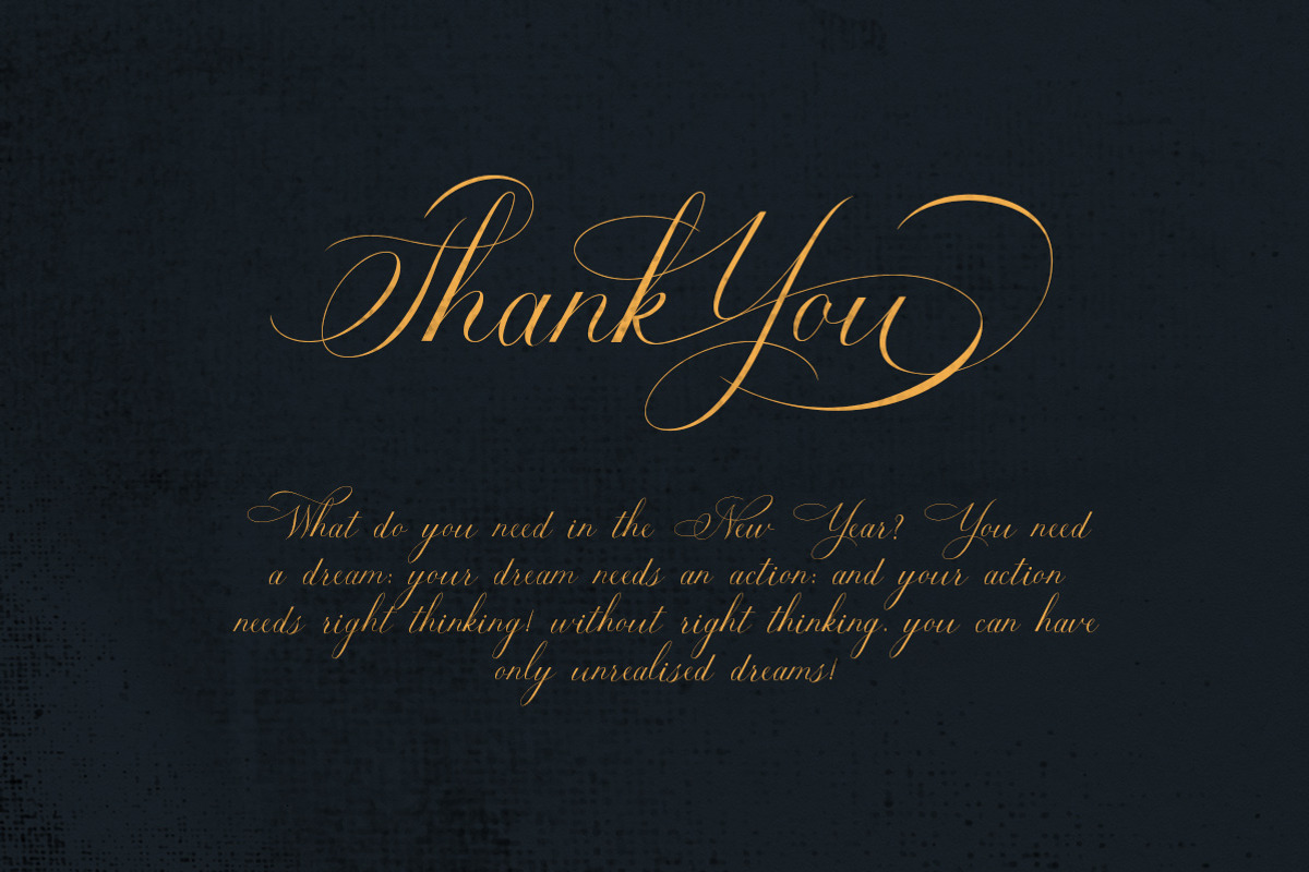 Estarossa - Classic Script, a Script Font by Letterhend Studio (Photo 9 of 9)