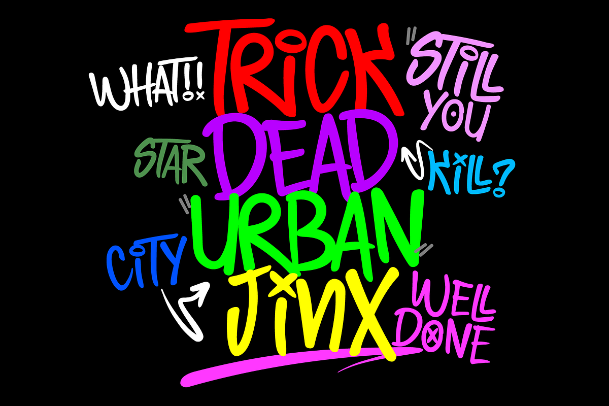 Hooligant – Graffiti Tag Font, a Handwritten Font by BBtypeStudios (Photo 3 of 11)