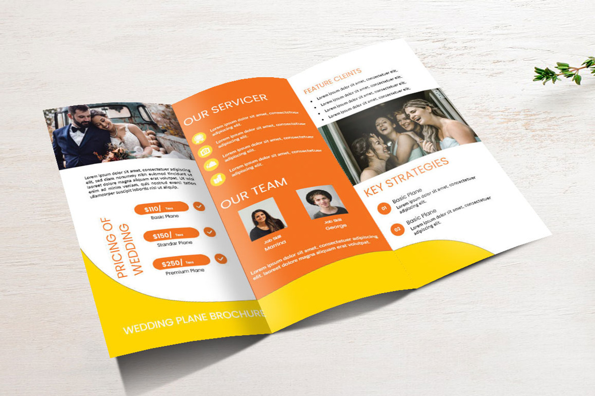 Wedding Plans Brochure, a Brochure Template by yanindesign (Photo 3 of 3)