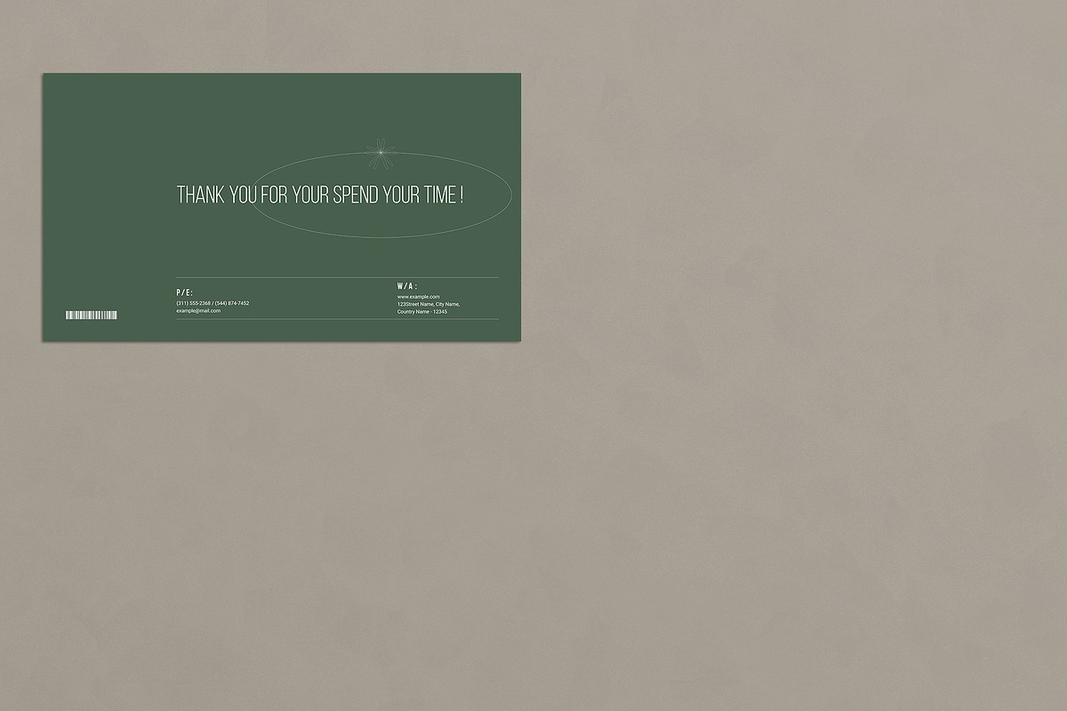 Graphic Design Portfolio Template, a Presentation Template by E-Type (Photo 6 of 6)