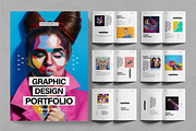 Graphic Designer Portfolio Layout, a Brochure Template by ContestDesign (Thumbnail 1 of 3)