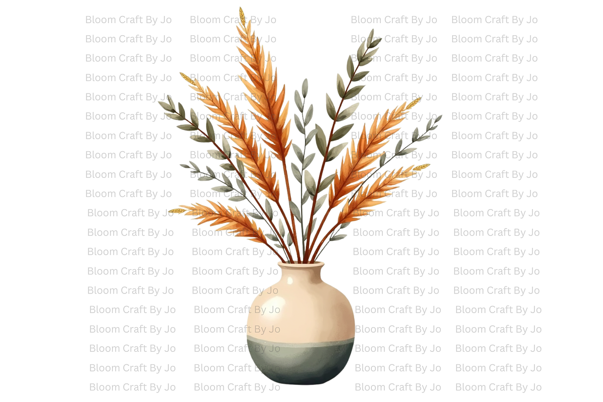 Mixed Bundle - Terracotta Flowers, a Decorative Illustration by Bloom Craft Creations (Photo 5 of 20)