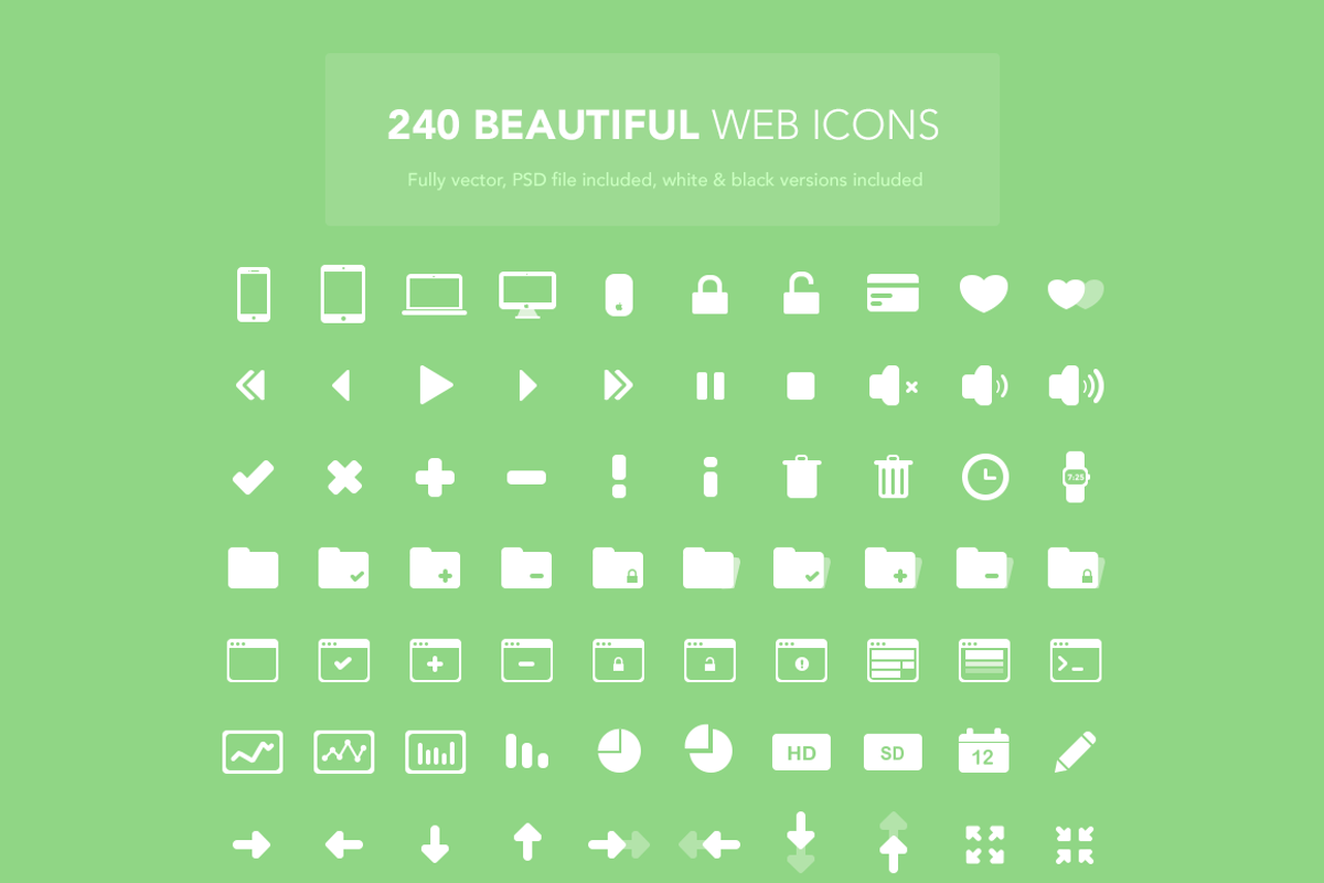 240 Beautiful Web Icons, an Icon by Jamie Peak (Photo 1 of 3)