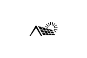 Modern Home Solar Logo, a Branding & Logo Template by Luxury Logos (Thumbnail 3 of 4)
